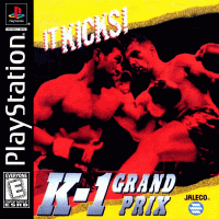 K-1 Grand Prix PAL Playstation PAL box art